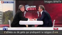 Jean-Luc Mélenchon : « Foutez-nous la paix avec vos histoires de religion »