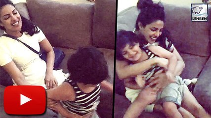 WATCH: Priyanka Chopra Having Fun With Co-star's Baby
