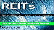 [PDF] Investing in REITs: Real Estate Investment Trusts (Bloomberg) Full Collection