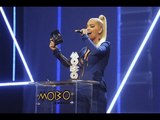 Rita Ora Shows Off Her Curves In A Sheer Jumpsuit At The MOBO Awards 2015
