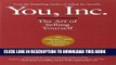 [Download] You, Inc.: The Art of Selling Yourself (Warner Business) Paperback Free
