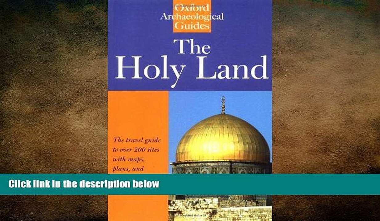Free [PDF] Downlaod  The Holy Land: An Oxford Archaeological Guide from Earliest Times to 1700