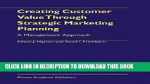[PDF] Marketing Strategy: Creating Customer Value Through Strategic Marketing Planning - A