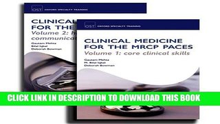 New Book OST: Medical Cases for MRCP Paces Pack (Oxford Specialty Training)