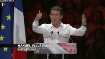 Déclaration de Manuel Valls : 