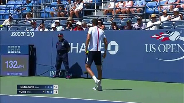 Marin Cilic - Rogerio Dutra Silva (Özet)