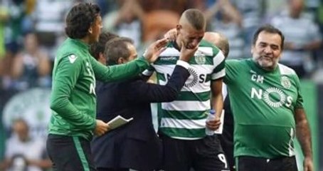 İslam Slimani, Son Maçında Ağladı