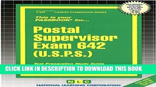 Collection Book Postal Supervisor Exam 642 (U.S.P.S.) (Passbooks)