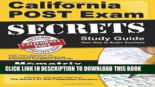 Collection Book California POST Exam Secrets Study Guide: POST Exam Review for the California POST