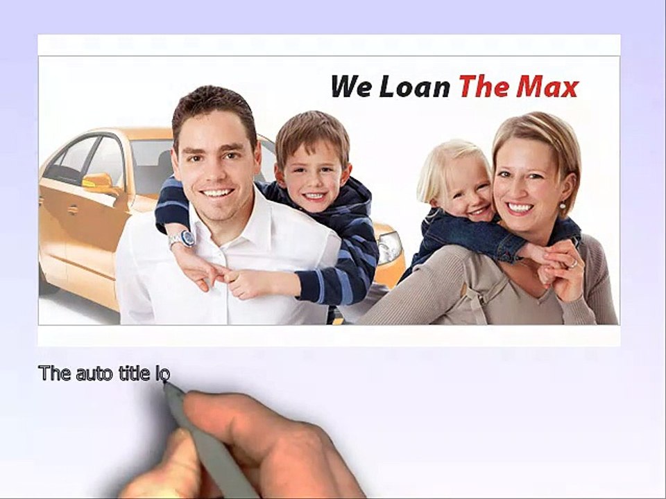 Auto title loan