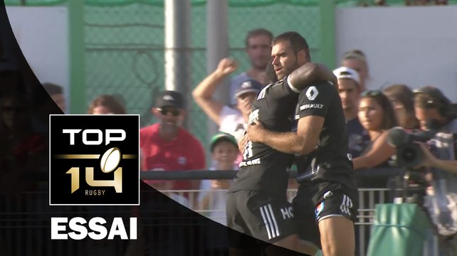 TOP 14 ‐ Essai Gaëtan GERMAIN (CAB) – Brive-Paris – J2 – Saison 2016/2017