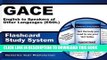 New Book GACE English to Speakers of Other Languages (ESOL) Flashcard Study System: GACE Test