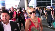 Paris Hilton spotted at LAX Airport in Los Angeles