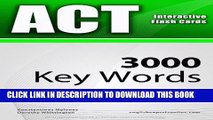Collection Book ACT Interactive Flash Cards - 3000 Key Words. A powerful method to learn the