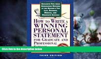 Big Deals  How to Write a Winning Personal Statement 3rd ed (How to Write a Winning Personal