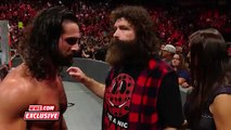 Seth Rollins confronts Stephanie McMahon after Raw goes off the air- Raw Fallout, Aug. 29, 2016