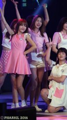 [직캠_Fancam] 160705 라붐(LABOUM) (지엔,ZN) 아로아로 @ 평택 위문공연 - YouTube (1080p)
