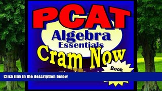 Big Deals  PCAT Prep Test ALGEBRA REVIEW Flash Cards--CRAM NOW!--PCAT Exam Review Book   Study