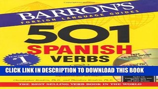 [PDF] 501 Spanish Verbs with CD-ROM and Audio CD (501 Verb Series) Full Online