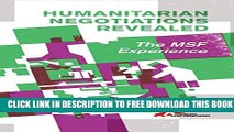 Collection Book Humanitarian Negotiations Revealed: The MSF Experience