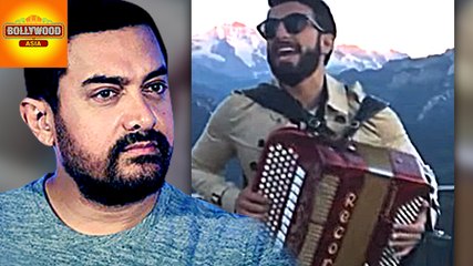 Ranveer Singh Singing Aamir Khan's Movie Song  | Bollywood Asia