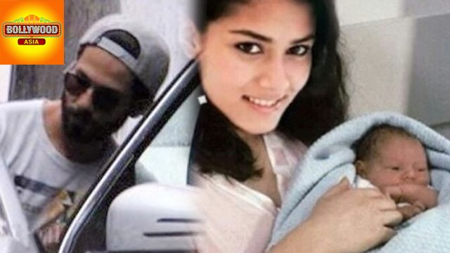 Shahid Kapoor MEETS Wife Mira Rajput And Baby Girl | Bollywood Asia