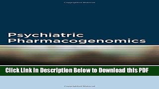 [PDF] Psychiatric Pharmacogenomics Ebook Online