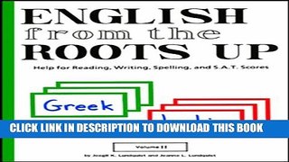 Collection Book English from the Roots Up Flashcards, Vol. 2