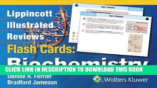 Collection Book Lippincott Illustrated Reviews Flash Cards: Biochemistry (Lippincott Illustrated