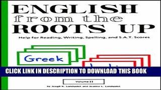 Collection Book English from the Roots Up Flashcards, Vol. 2