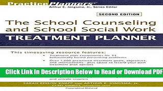 [Get] The School Counseling and School Social Work Treatment Planner Popular New
