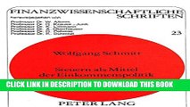 [PDF] Steuern als Mittel der Einkommenspolitik: Eine ErgÃ¤nzung der StabilitÃ¤tspolitik?