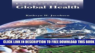 New Book Introduction To Global Health