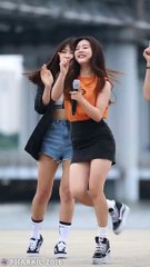 [직캠_Fancam] 160717 다이아(DIA) (제니) 왠지(Somehow) @ 반포 한강시민공원 버스킹 - YouTube (1080p)