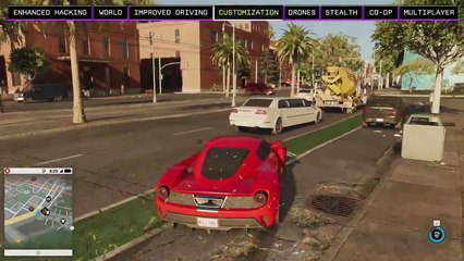 WATCH DOG 2 : Extrait de Gameplay du monde ouvert