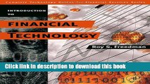 PDF Introduction to Financial Technology (Complete Technology Guides for Financial Services)  PDF