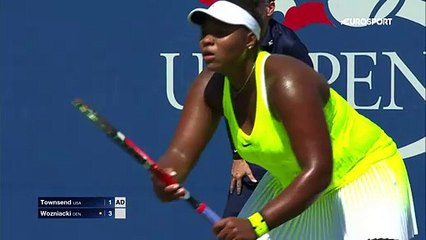 Taylor Townsend - Caroline Wozniacki (Özet)