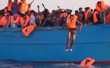 6500 migrants récupérés en Méditerranée sur la seule journée de lundi