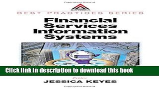 Read Financial Services Information Systems (Best Practices)  Ebook Free