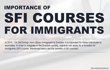 Why Immigrants Should Opt for SFI Courses