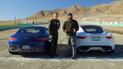 2016 Mercedes-AMG GT S vs. 2016 Jaguar F-Type Coupe R  - Head 2 Head Ep. 73_30