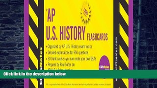 Big Deals  CliffsNotes AP U.S. History Flashcards  Best Seller Books Best Seller