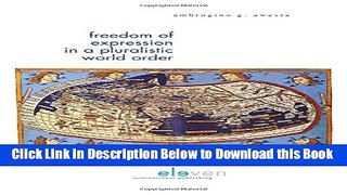 [Reads] Freedom of Expression in a Pluralistic World Order Online Books