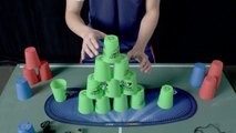 This is FAST: Cup Stacking