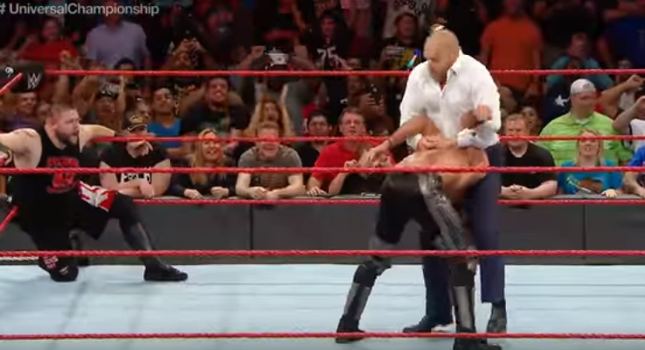 WWE Universal Championship Fatal 4-Way Elimination Match: Raw, Aug.29.2016