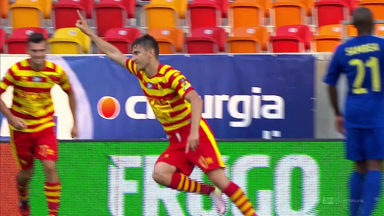 4. kolejka LOTTO EKSTRAKLASY: Jagiellonia Białystok 4:1 Arka Gdynia