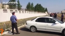 Robbanás Kína kirgizisztáni nagykövetségénél