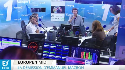 Macron "part parce qu'il pense qu'il peut refonder une offre politique"