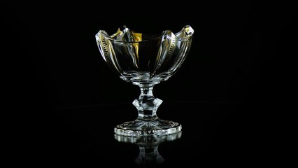 Miracle Crystal – Bohemia Colosseum - Antique Golden Black Decor