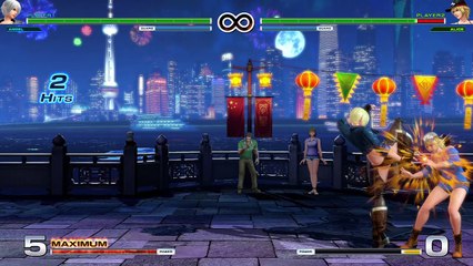 THE KING OF FIGHTERS XIV Angel trainnig